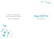 Picture of HAPPY BIRTHDAY CARD